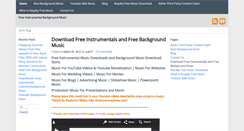 Desktop Screenshot of instrumentalsfree.com